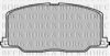 TOYOT 449120481 Brake Pad Set, disc brake